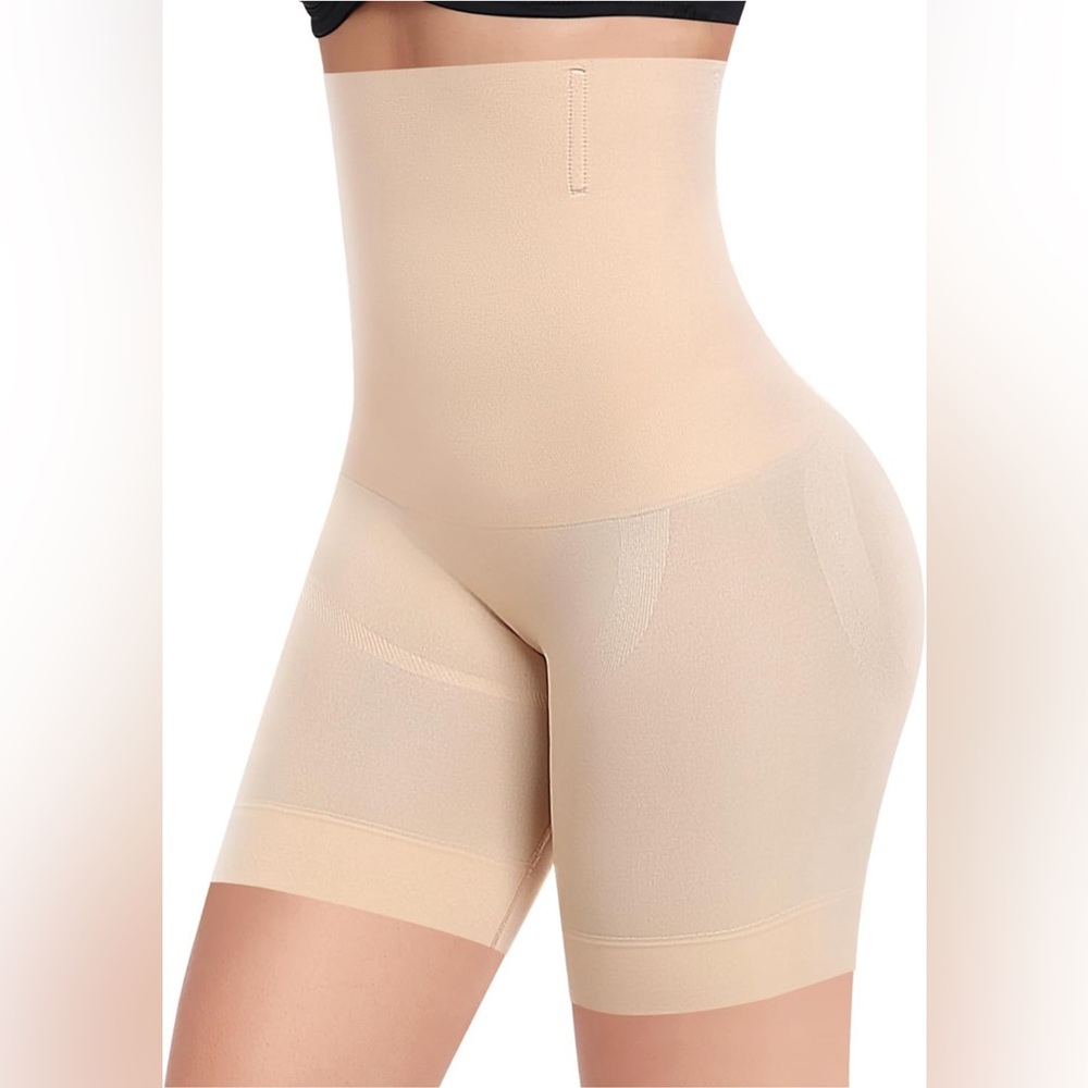 High Waisted Shapewear Shorts Size Large- NEW
